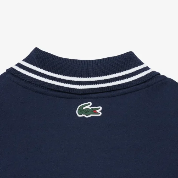 Mikina s límečkem a zipem z kolekce Tenis Heritage Mikina s límečkem a zipem z kolekce Tenis Heritage