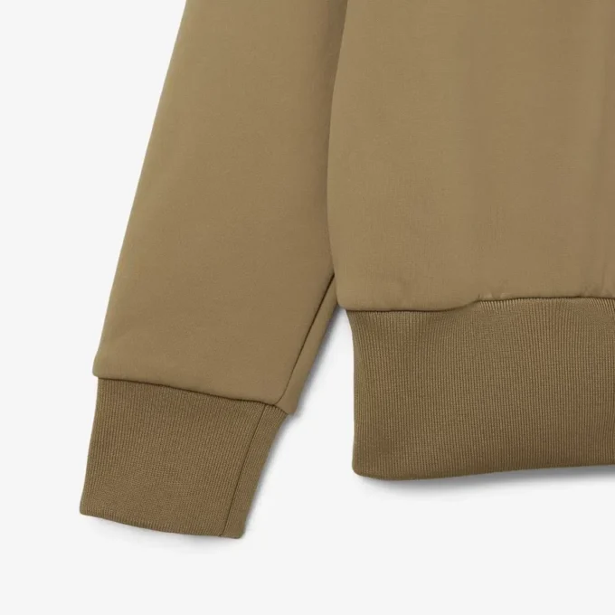 Mikina s odznakem na límečku v stylu Runway Polokošile