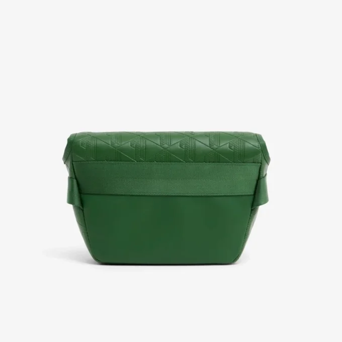 Mini kožená taška přes rameno s monogramem Mini kožená taška přes rameno s monogramem