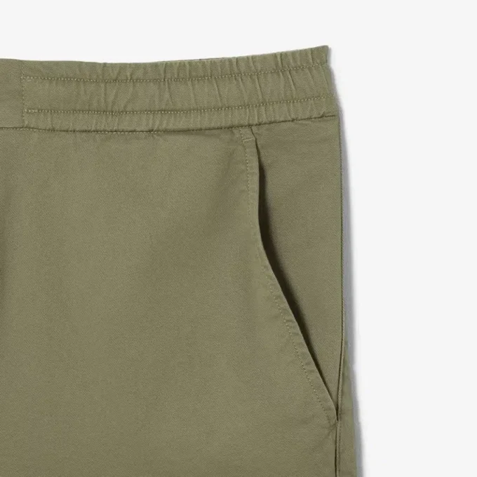 Šortky z elastické bavlny s regular fit střihem Šortky z elastické bavlny s regular fit střihem