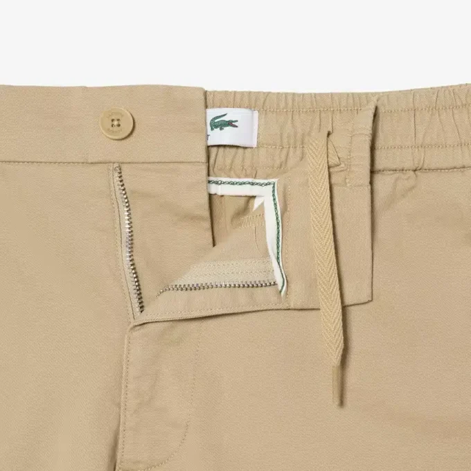 Šortky z elastické bavlny s regular fit střihem Šortky z elastické bavlny s regular fit střihem