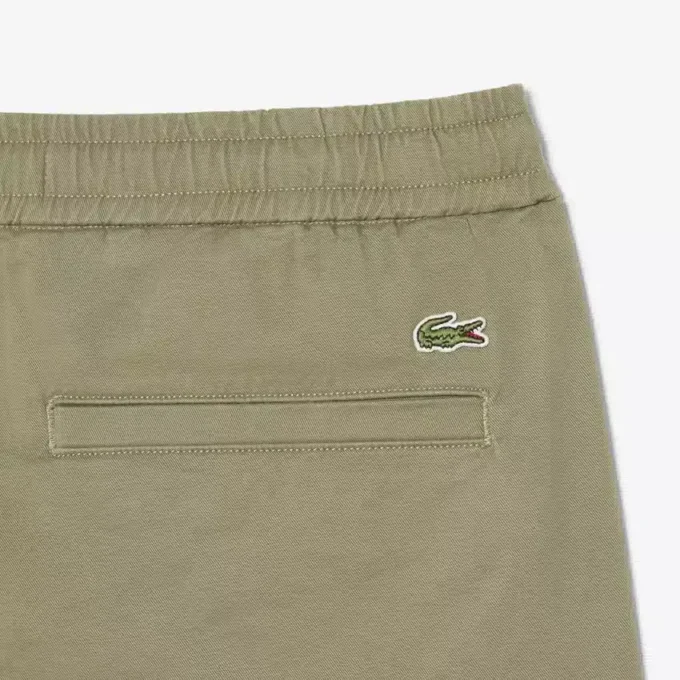 Šortky z elastické bavlny s regular fit střihem Šortky z elastické bavlny s regular fit střihem
