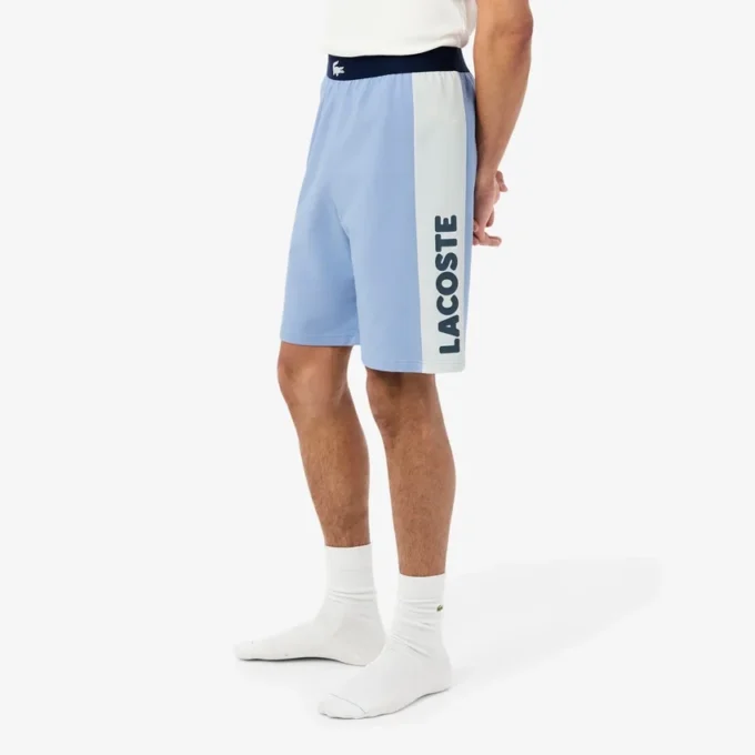 Šortky z fleece s rovným střihem Šortky z fleece s rovným střihem