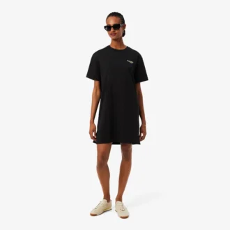 Oversized bavlněné tričkové šaty