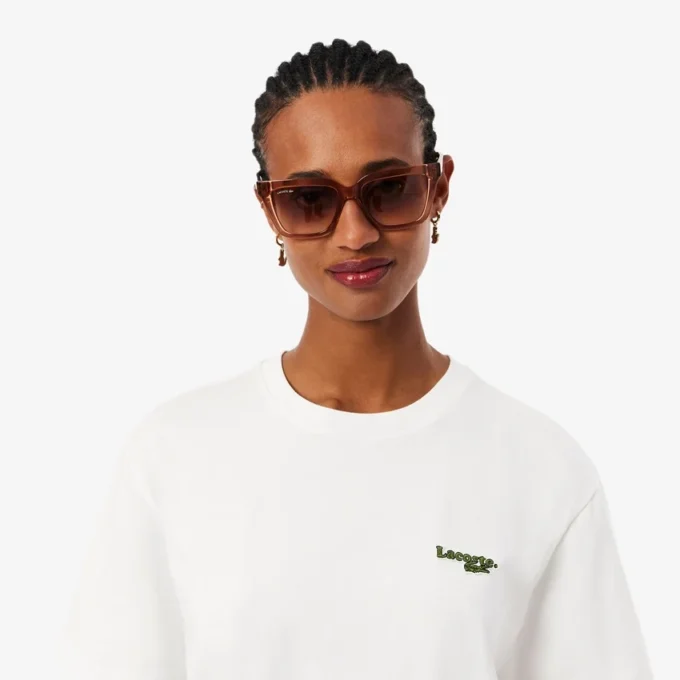 Oversized bavlněné tričkové šaty Oversized bavlněné tričkové šaty