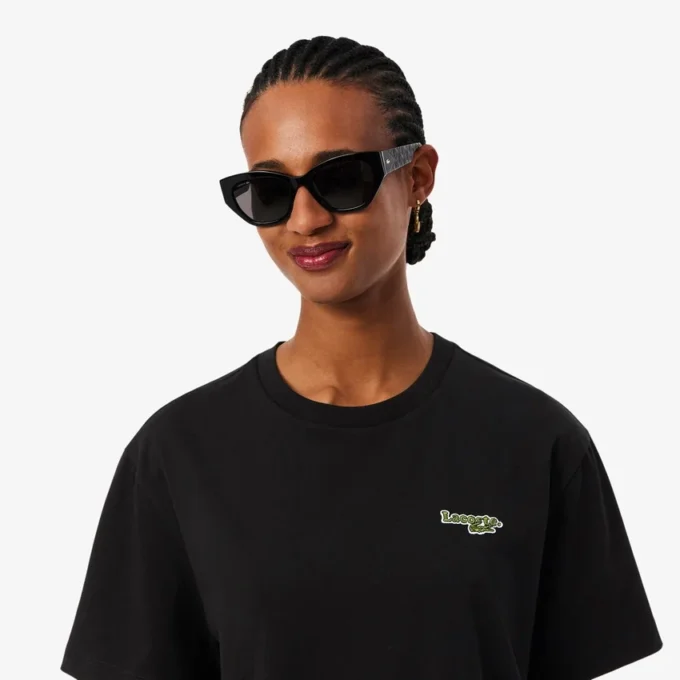 Oversized bavlněné tričkové šaty Oversized bavlněné tričkové šaty
