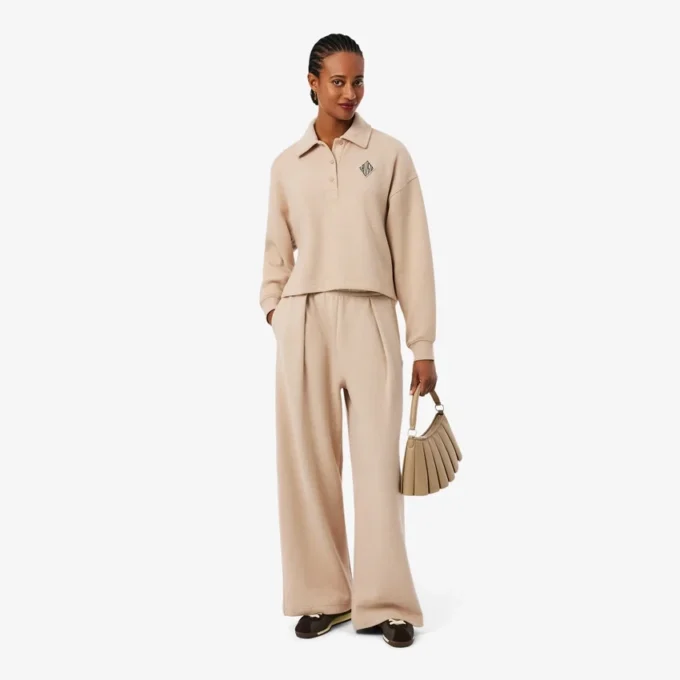 Oversized žebrovaná mikina s límečkem Oversized žebrovaná mikina s límečkem
