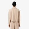 Oversized žebrovaná mikina s límečkem Oversized žebrovaná mikina s límečkem