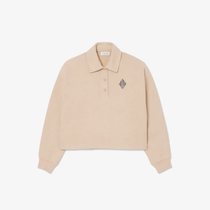 Oversized žebrovaná mikina s límečkem Oversized žebrovaná mikina s límečkem