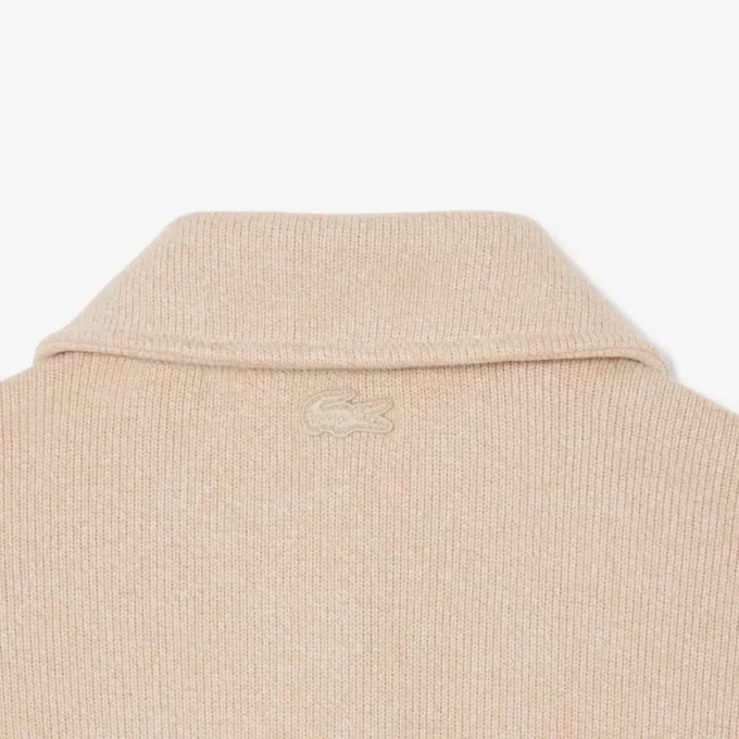 Oversized žebrovaná mikina s límečkem Oversized žebrovaná mikina s límečkem