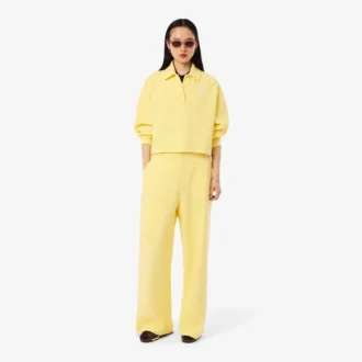 Oversized žebrovaná polokošile s límečkem