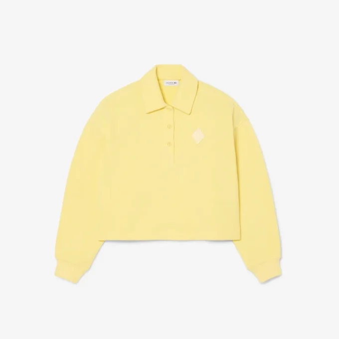 Oversized žebrovaná polokošile s límečkem Oversized žebrovaná polokošile s límečkem