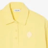 Oversized žebrovaná polokošile s límečkem Oversized žebrovaná polokošile s límečkem