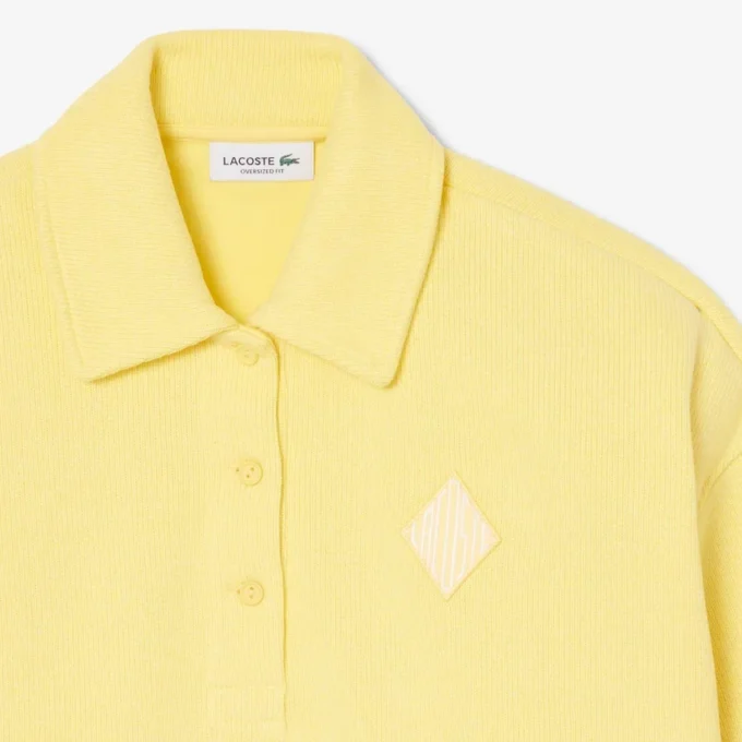 Oversized žebrovaná polokošile s límečkem Oversized žebrovaná polokošile s límečkem