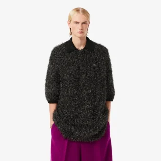 Oversized svetr z módní přehlídky