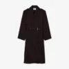 Oversized trenčkot z vlněné směsi Oversized trenčkot z vlněné směsi