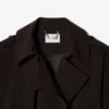 Oversized trenčkot z vlněné směsi Oversized trenčkot z vlněné směsi