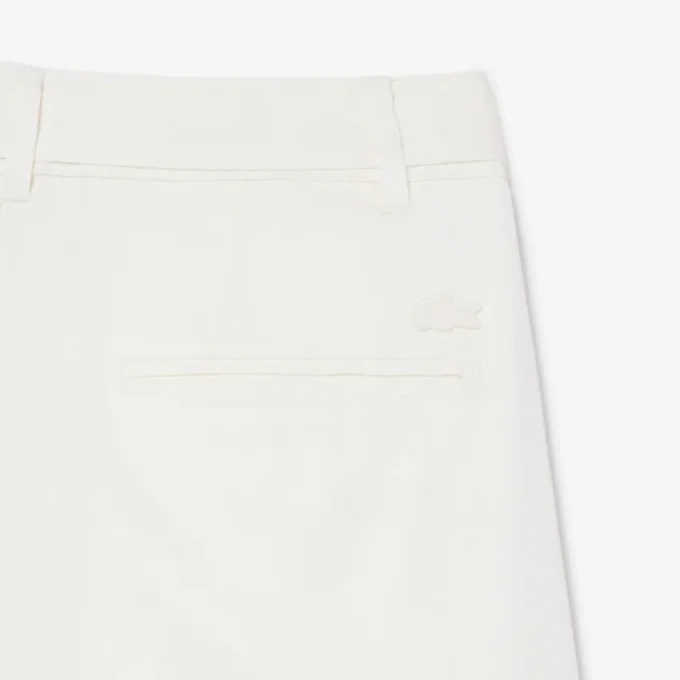 Oversized volné bermudy ze směsi lnu a bavlny Oversized volné bermudy ze směsi lnu a bavlny