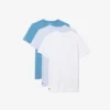 Pánské 3-balení slim fit nátělníků Pánské 3-balení slim fit nátělníků