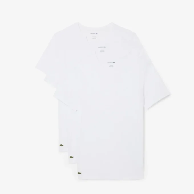 Pánské 3-balení slim fit nátělníků