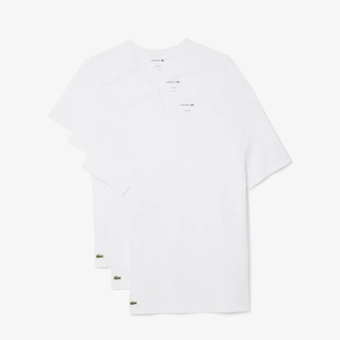 Pánské 3-balení slim fit nátělníků