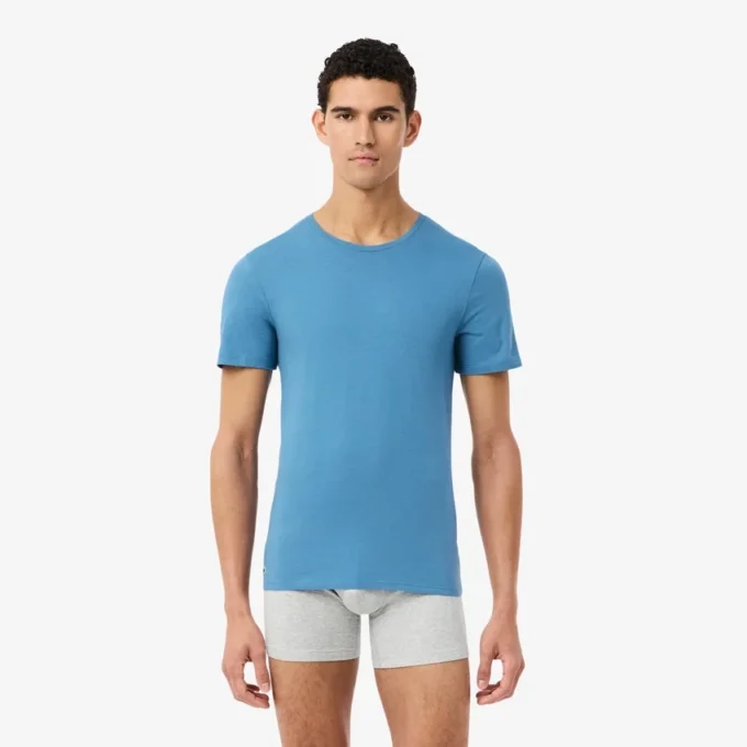 Pánské 3-balení slim fit nátělníků Pánské 3-balení slim fit nátělníků