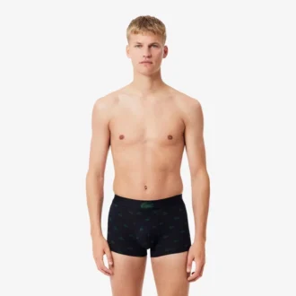 Pánské 3-pack boxerky s potiskem krokodýla