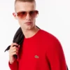 Pánský 3D pletený kašmírový svetr s kulatým výstřihem