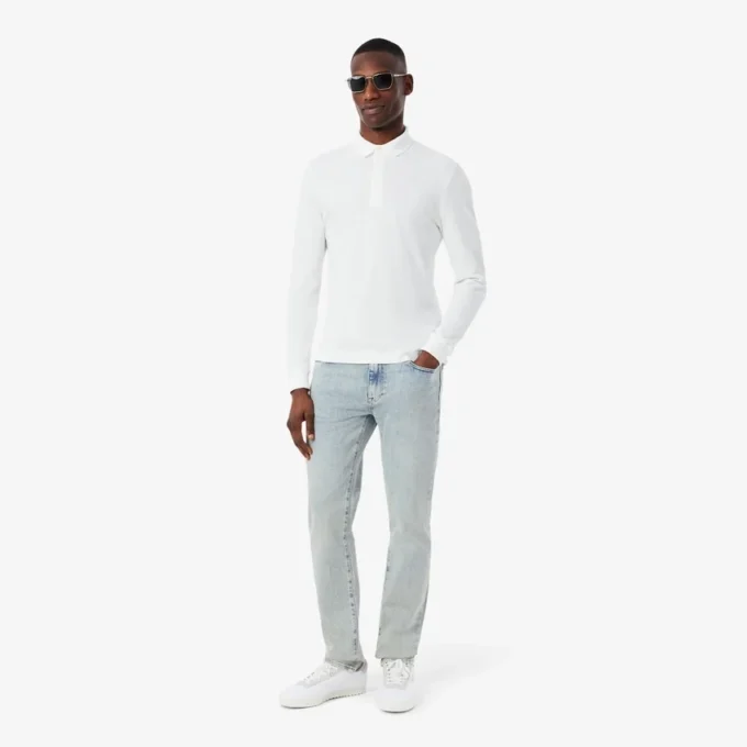 Pánské 5-kapesní slim fit indigo džíny Pánské 5-kapesní slim fit indigo džíny