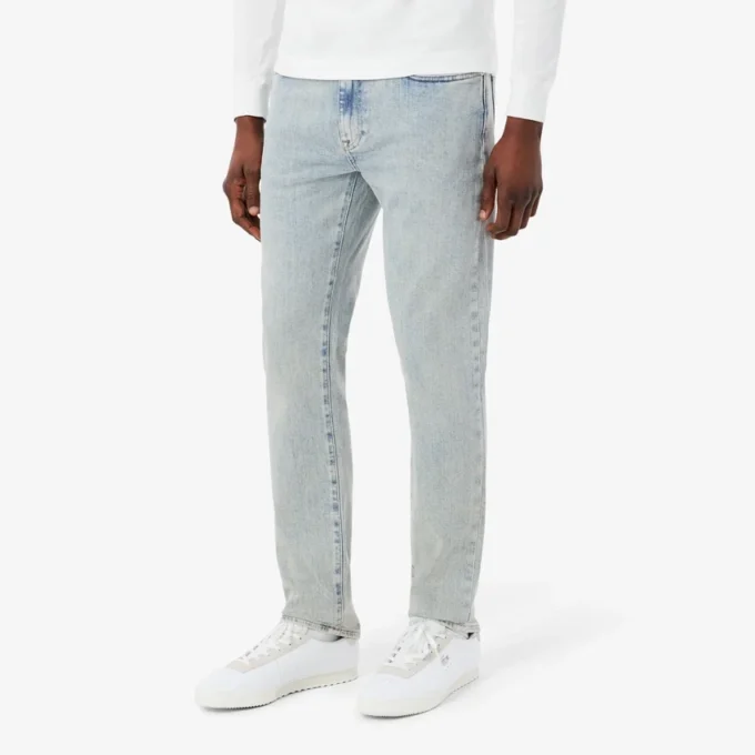 Pánské 5-kapesní slim fit indigo džíny Pánské 5-kapesní slim fit indigo džíny