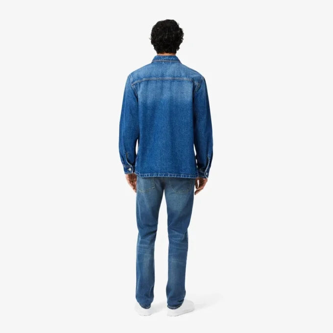 Pánské 5-kapesní slim fit indigo džíny Pánské 5-kapesní slim fit indigo džíny