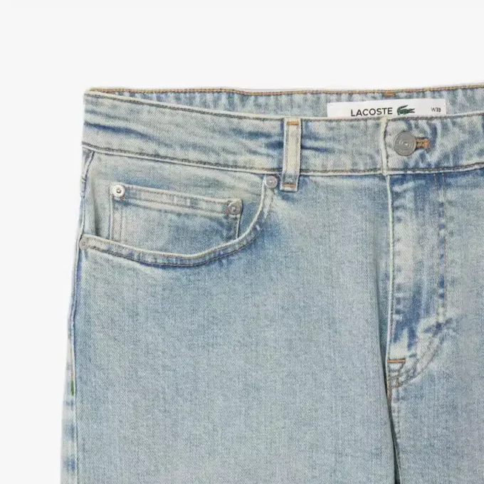 Pánské 5-kapesní slim fit indigo džíny Pánské 5-kapesní slim fit indigo džíny