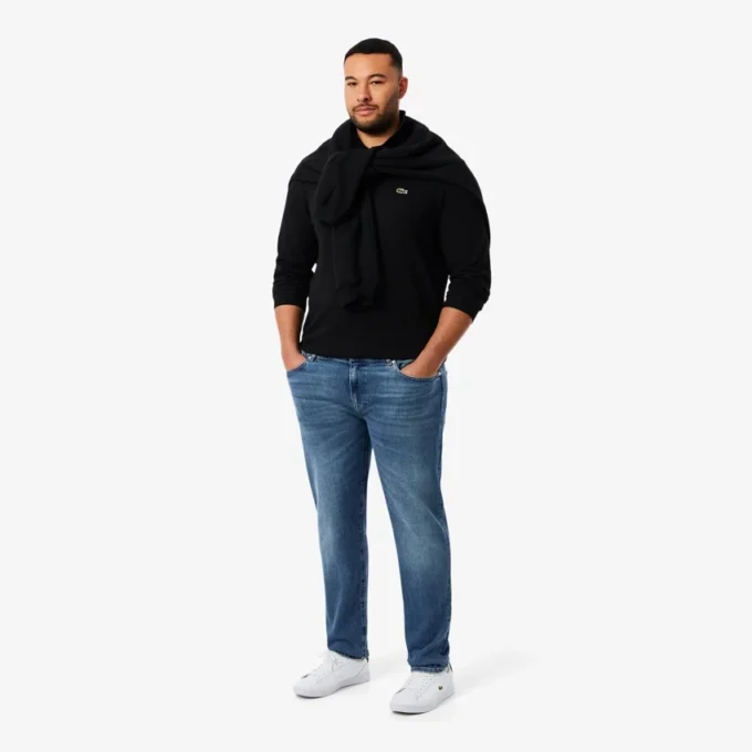 Pánské 5-kapesní slim fit indigo džíny Pánské 5-kapesní slim fit indigo džíny