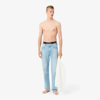 Pánské bavlněné jersey boxerky, balení po 5 kusech