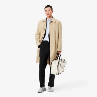 Pánská bavlněná košile se slim fit střihem Pánská bavlněná košile se slim fit střihem