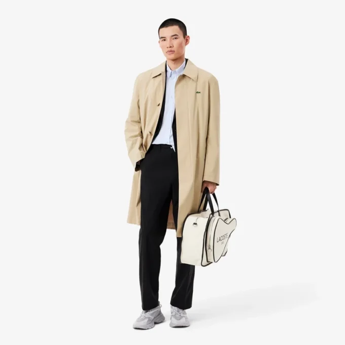 Pánská bavlněná košile se slim fit střihem Pánská bavlněná košile se slim fit střihem