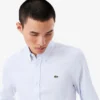 Pánská bavlněná košile se slim fit střihem Pánská bavlněná košile se slim fit střihem