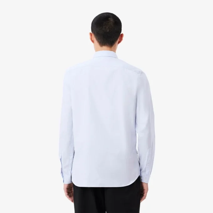 Pánská bavlněná košile se slim fit střihem Pánská bavlněná košile se slim fit střihem