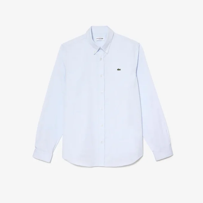 Pánská bavlněná košile se slim fit střihem Pánská bavlněná košile se slim fit střihem
