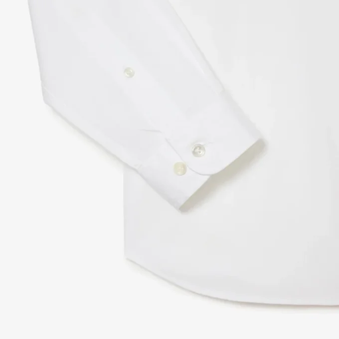 Pánská bavlněná košile se slim fit střihem Pánská bavlněná košile se slim fit střihem