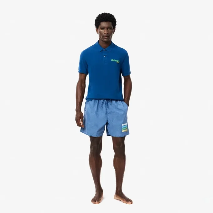 Pánské boxerky s efektem praní Pánské boxerky s efektem praní