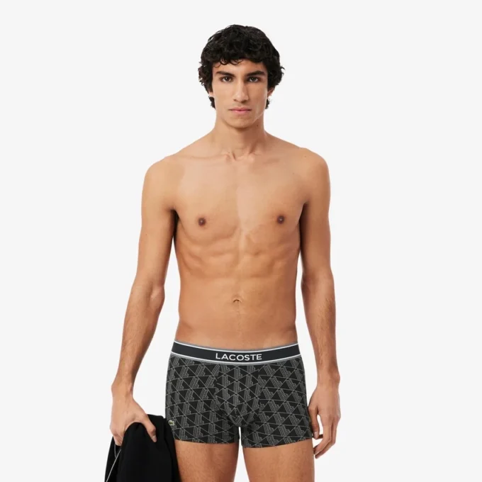 Pánské boxerky s monogramem, 3 ks Pánské boxerky s monogramem, 3 ks