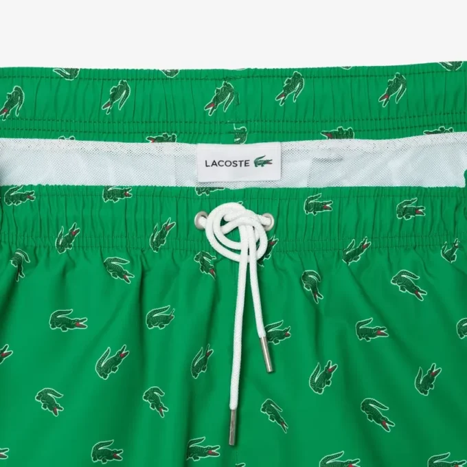 Pánské boxerky s potiskem krokodýla Pánské boxerky s potiskem krokodýla