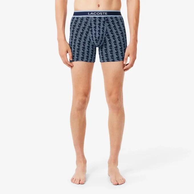 Pánské Boxerky s potiskem Monogram, balení po 3 kusech
