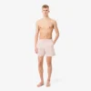 Pánské boxerky střední délky s pruhy a texturou Pánské boxerky střední délky s pruhy a texturou