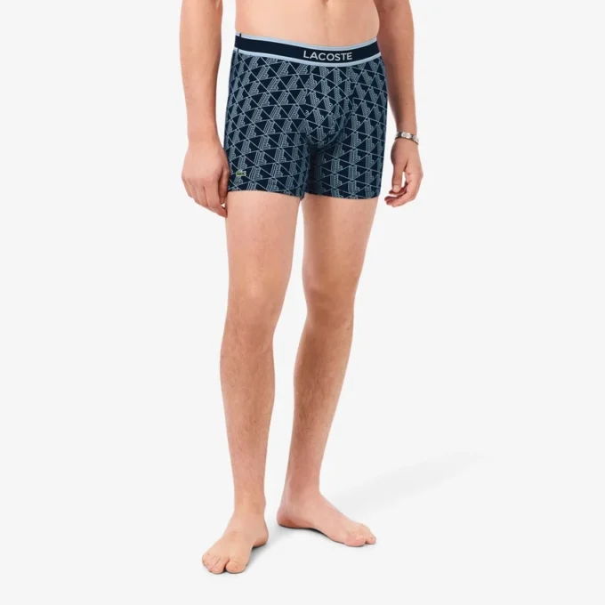 Pánské Boxerky z elastické bavlny s monogramem Pánské Boxerky z elastické bavlny s monogramem