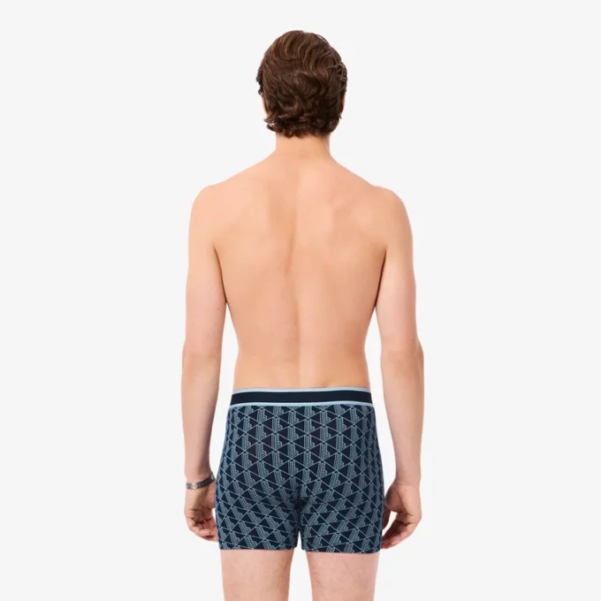 Pánské Boxerky z elastické bavlny s monogramem Pánské Boxerky z elastické bavlny s monogramem