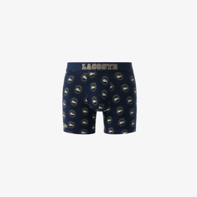 Pánské Boxerky z potištěné strečové bavlny Pánské Boxerky z potištěné strečové bavlny