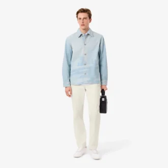 Pánské chino kalhoty z manšestru s regular fit střihem