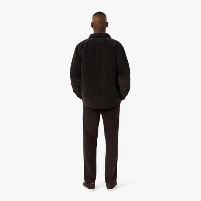 Pánské chino kalhoty z manšestru s regular fit střihem Pánské chino kalhoty z manšestru s regular fit střihem